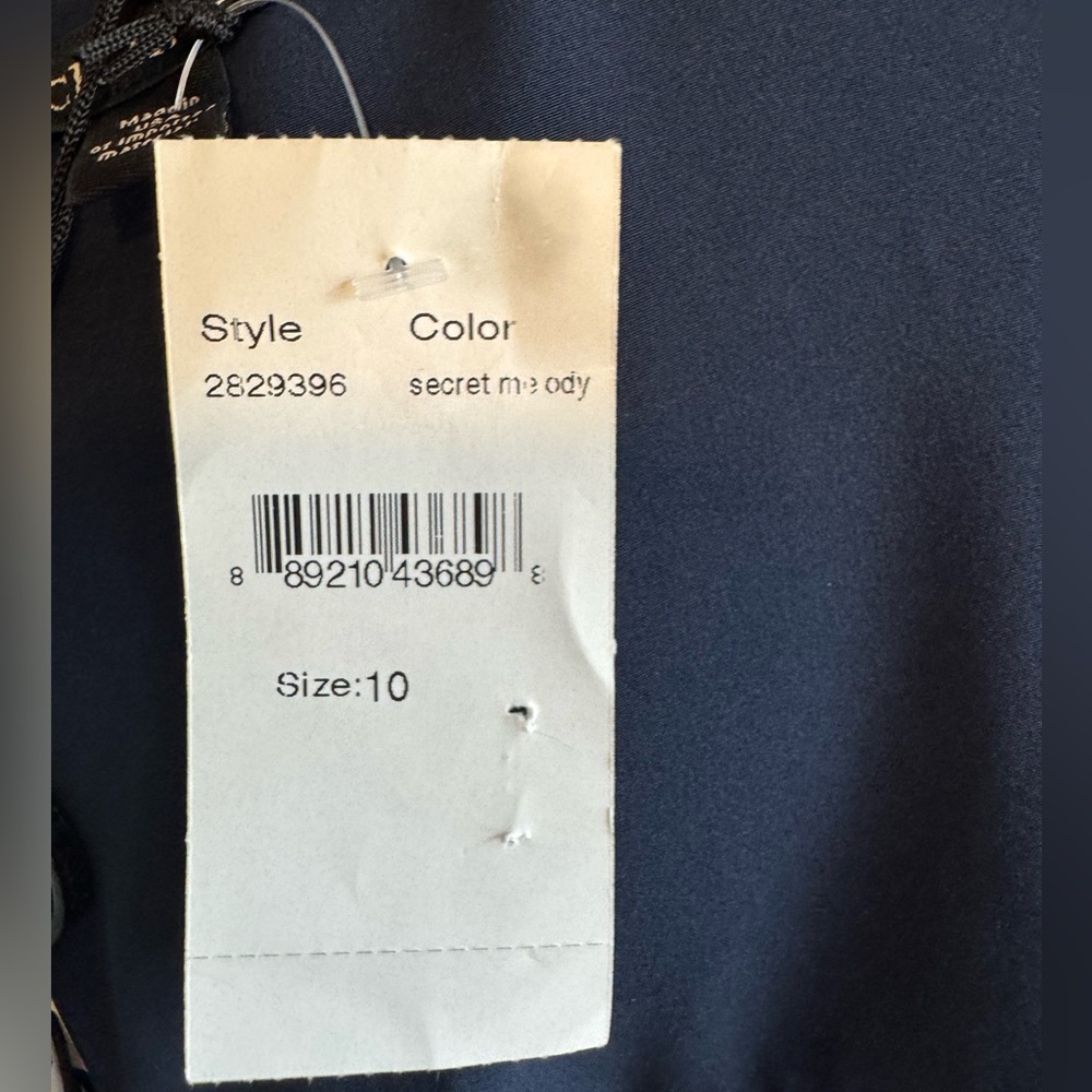 NWT Black Halo Blue and Pink Daria Sheath Midi Dress - Picture 6 of 7